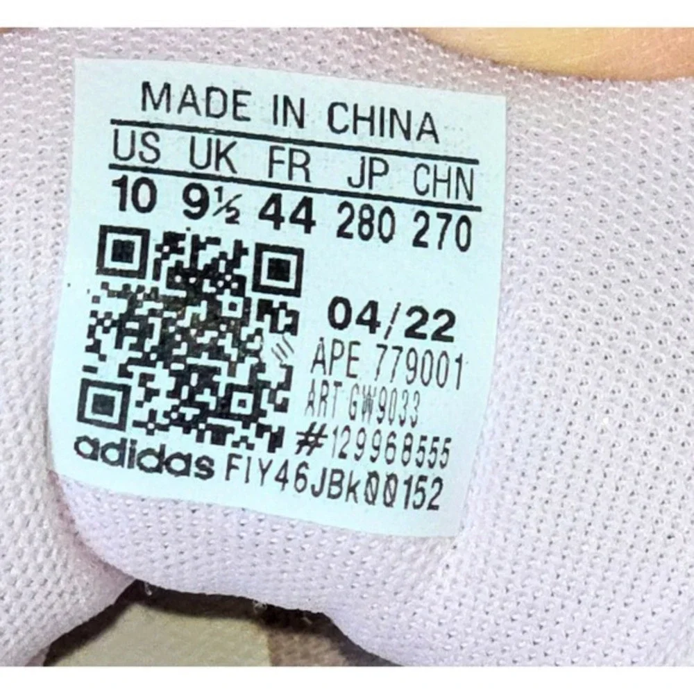 Adidas Harden Vol‎ 6 Pink Monogram Basketball Shoes GV8744 Mens 10 Womens 11.